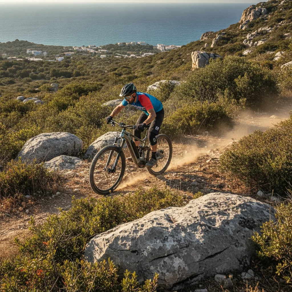 location VTT électrique Marseille collines