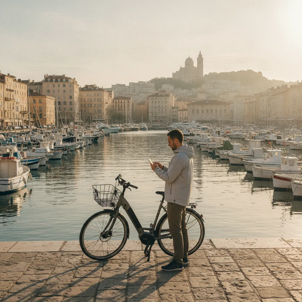 réserver vélo électrique Marseille en ligne